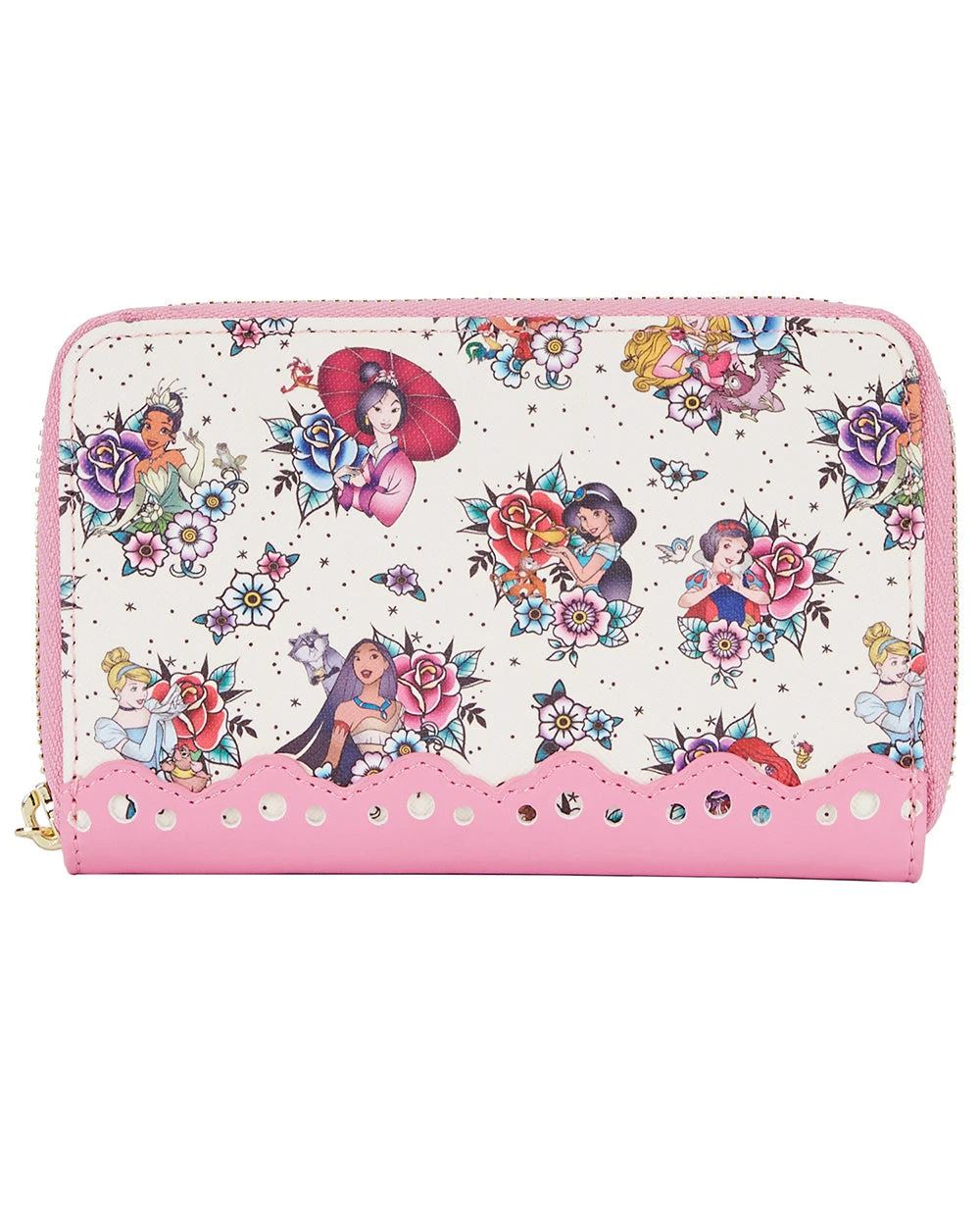 Best reviews of ✔️ Loungefly - Disney Princess Tattoo AOP Ziparound Wallet 👏