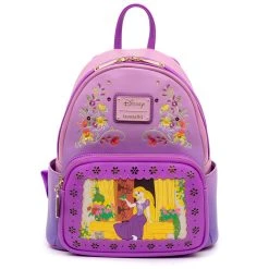Hot Sale ❤️ Loungefly - Disney Princess Stories Series 5/12 Tangled Rapunzel Mini 🎒 Backpack 💯