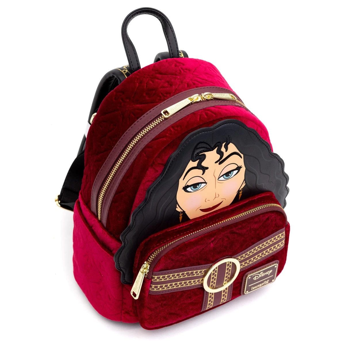 Wholesale ๐ Loungefly - Disney Villains Tangled ๐ฉ Mother Gothel Cosplay Mini ๐ Backpack ๐ - Image 4