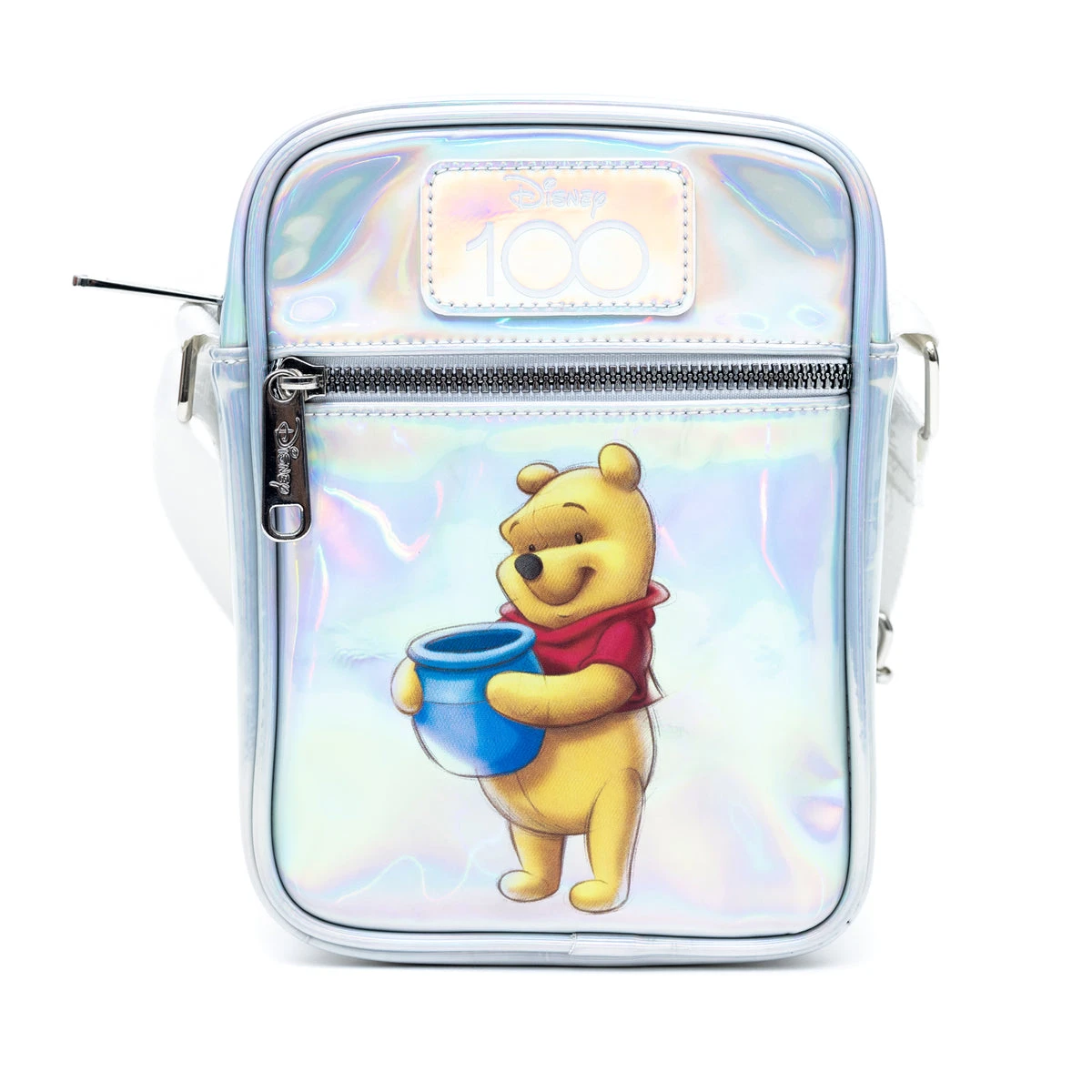 Deals ✨ Buckle Down Disney 100 - Winnie The Pooh Holographic Crossbody Bag And ID/Coin Bag - PRESALE 🔥 - Image 2