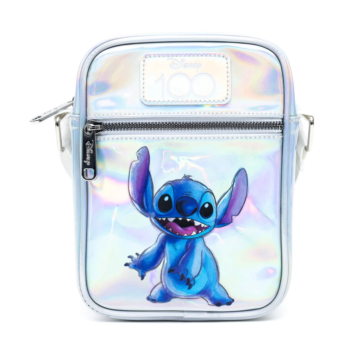 Hot Sale 🔥 Buckle Down Disney 100 - Stitch Holographic Crossbody Bag And ID/Coin Bag - PRESALE 🔔 - Image 2