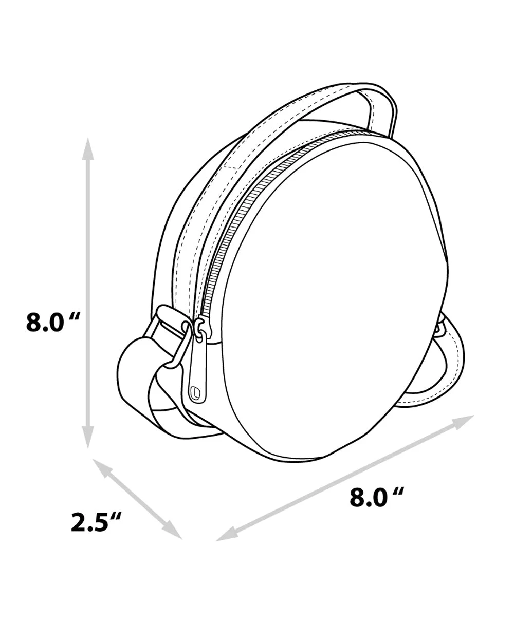 Cheapest ๐ Buckle Down Disney Peter Pan Flight Park Crossbody Bag ๐ - Image 4