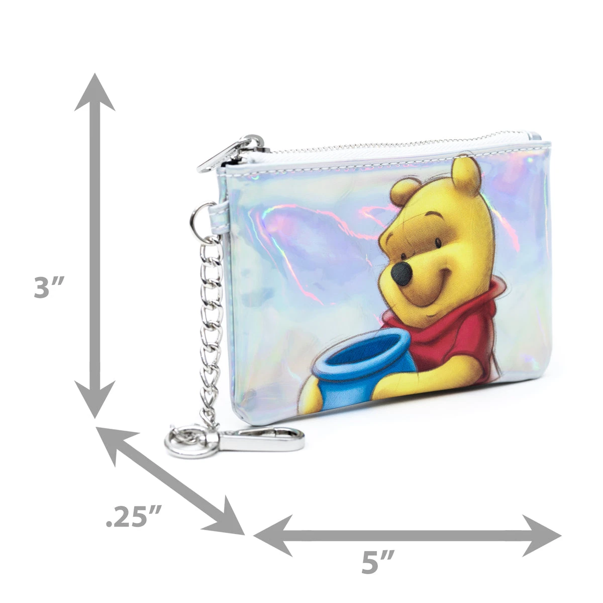Deals ✨ Buckle Down Disney 100 - Winnie The Pooh Holographic Crossbody Bag And ID/Coin Bag - PRESALE 🔥 - Image 10
