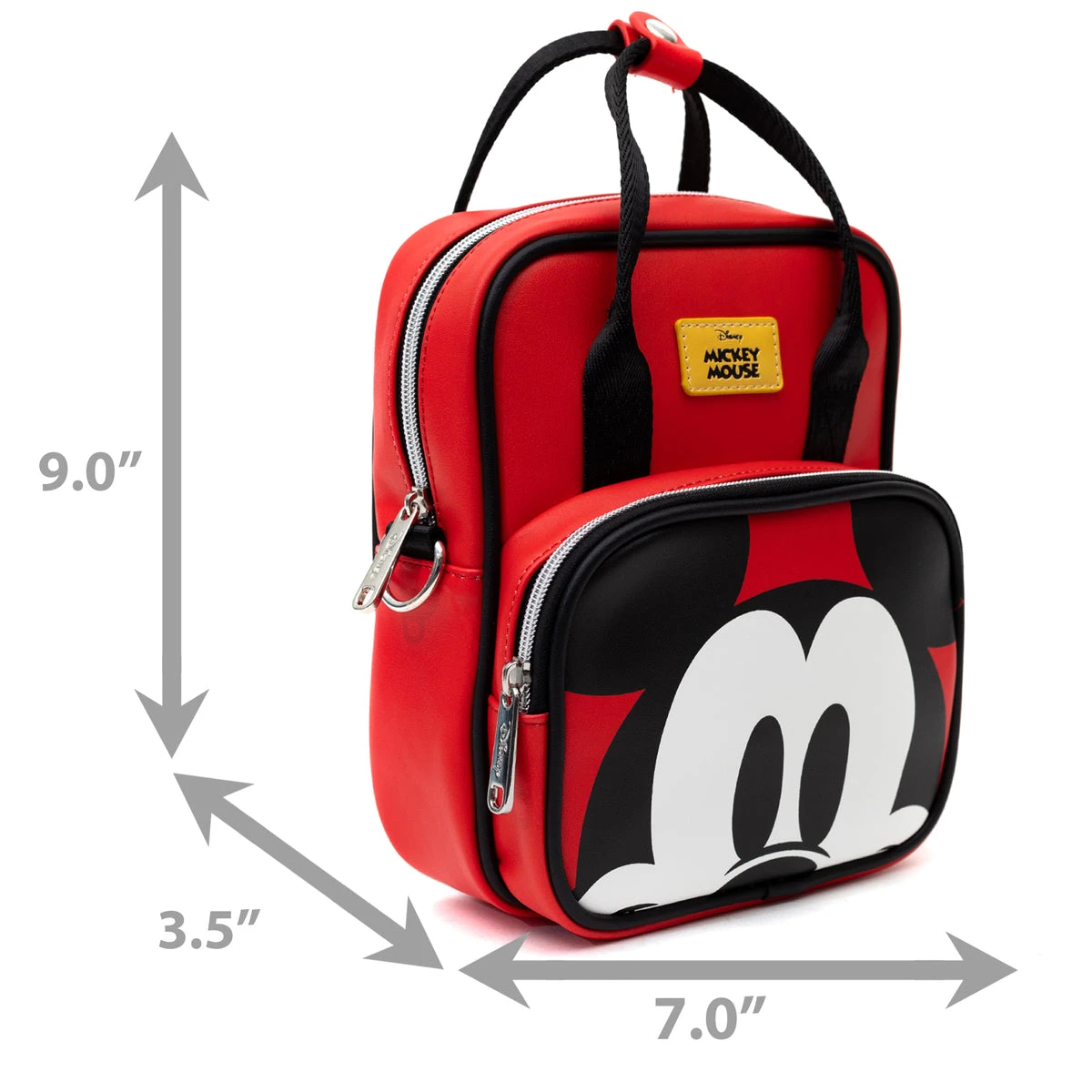 Cheap 👏 Buckle Down Disney Classic Mickey Mouse Crossbody Bag 👍 - Image 5