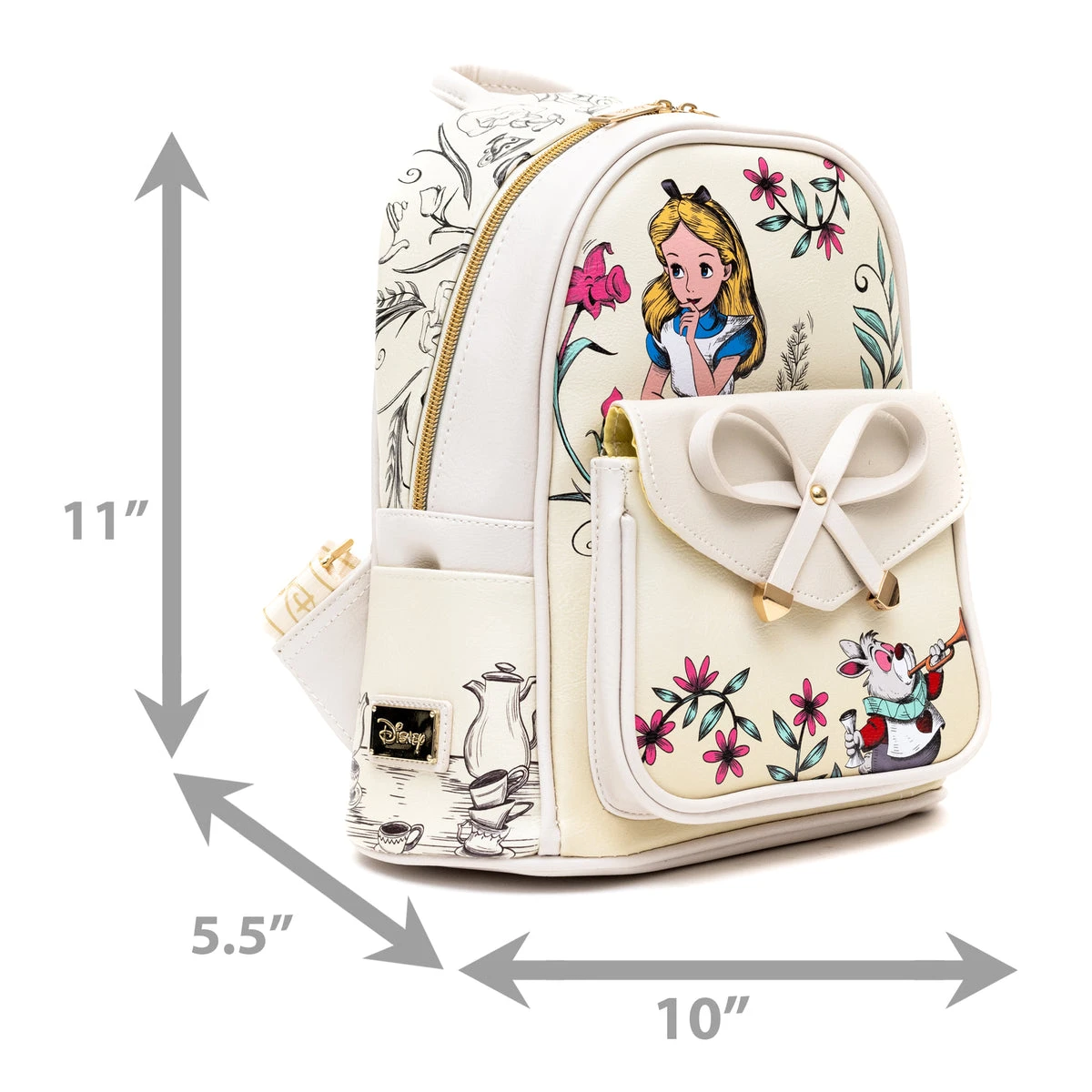 Budget ๐ WondaPOP - Disney Fashion Mini ๐ Backpack Alice In Wonderland ๐ - Image 4