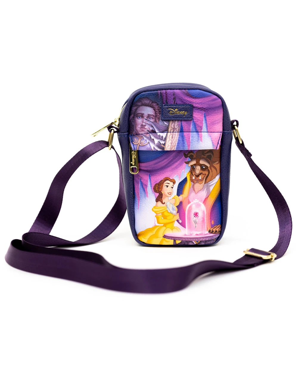 Deals โจ Buckle Down Disney Beauty And The Beast Enchanted Rose Park Crossbody Bag ๐ฅ - Image 3