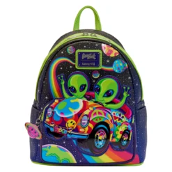 Flash Sale ❤️ Loungefly - Lisa Frank Cosmic Alien Ride Mini 🎒 Backpack *PREORDER* ⭐