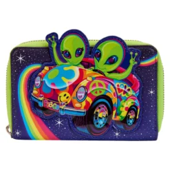 Budget π Loungefly - Lisa Frank Cosmic Alien Ride Zip Around Wallet *PREORDER* π