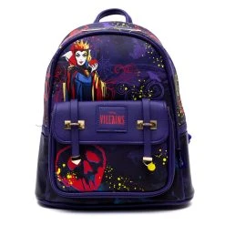 New ๐ WondaPOP - Disney Mini ๐ Backpack Villain Evil Queen Black Light ๐
