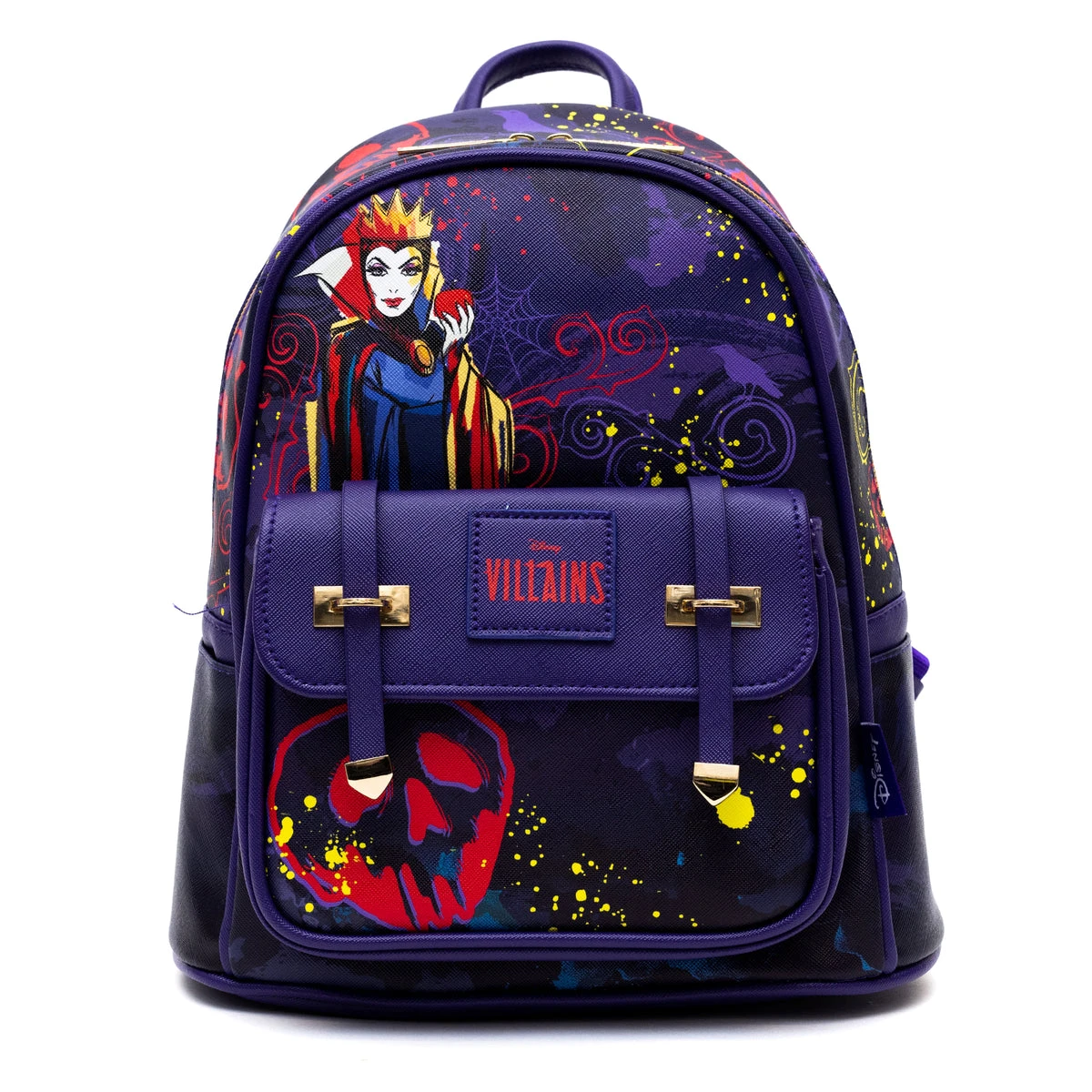 New π WondaPOP - Disney Mini π Backpack Villain Evil Queen Black Light π