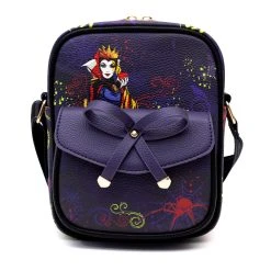 Deals 🌟 WondaPOP LUXE - Disney Crossbody Bag Villains Evil Queen Black Light 🌟
