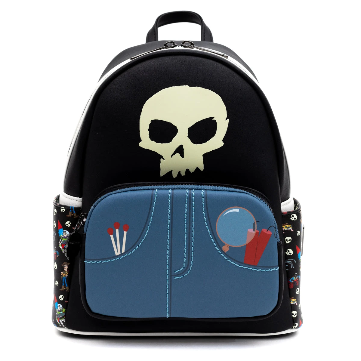 Hot Sale ๐ฅฐ Loungefly - Disney Pixar Toy Story Villain Sid Cosplay Mini ๐ Backpack โ๏ธ
