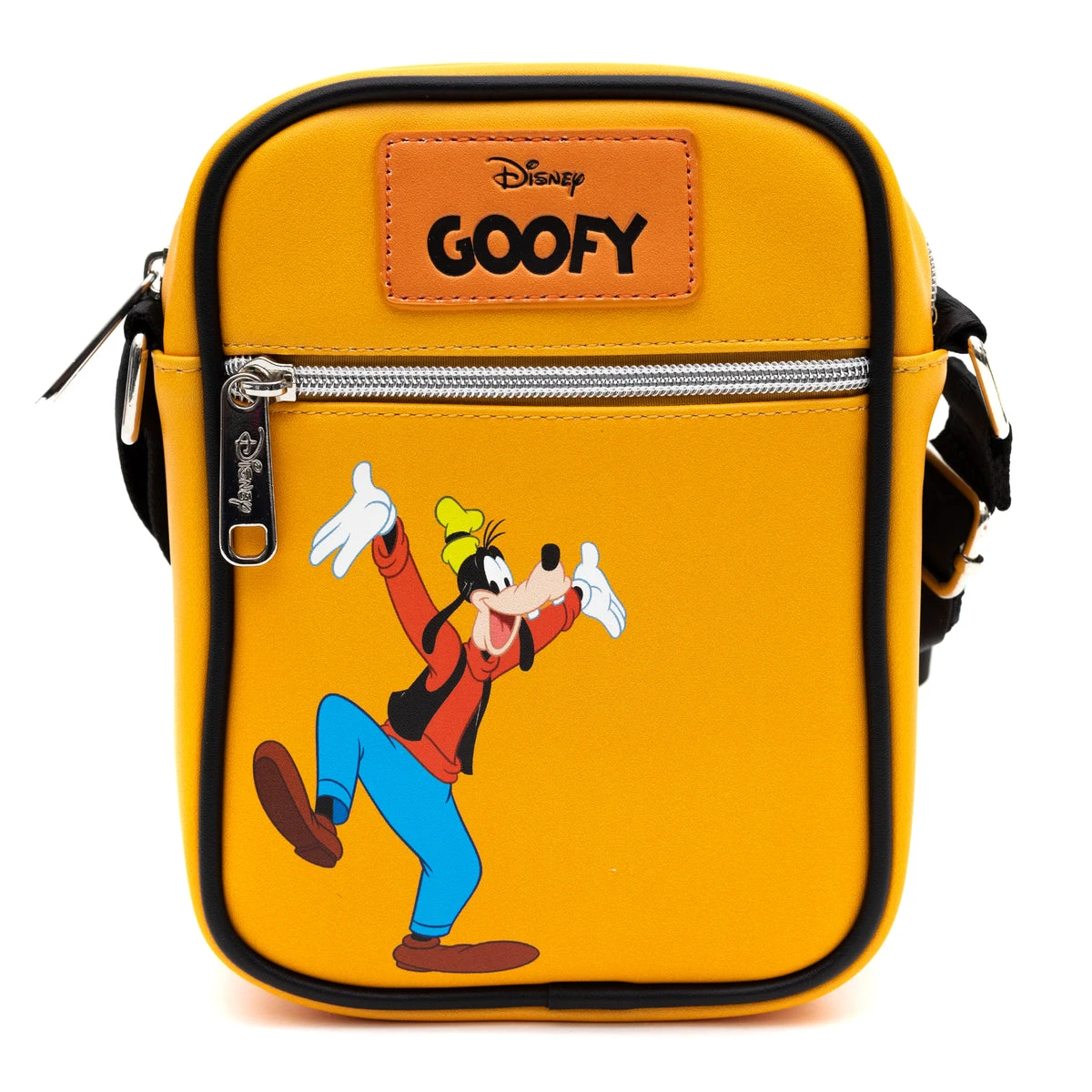 Best Pirce ⌛ Buckle Down Disney Classic Goofy Deluxe Crossbody Bag & ID/Coin Keychain 😍 - Image 3