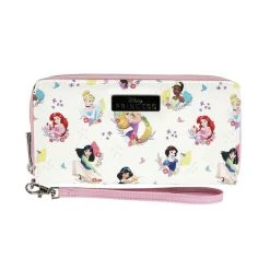 Coupon 😍 Bioworld Disney Princesses All Over Print Tech Wallet 🔥