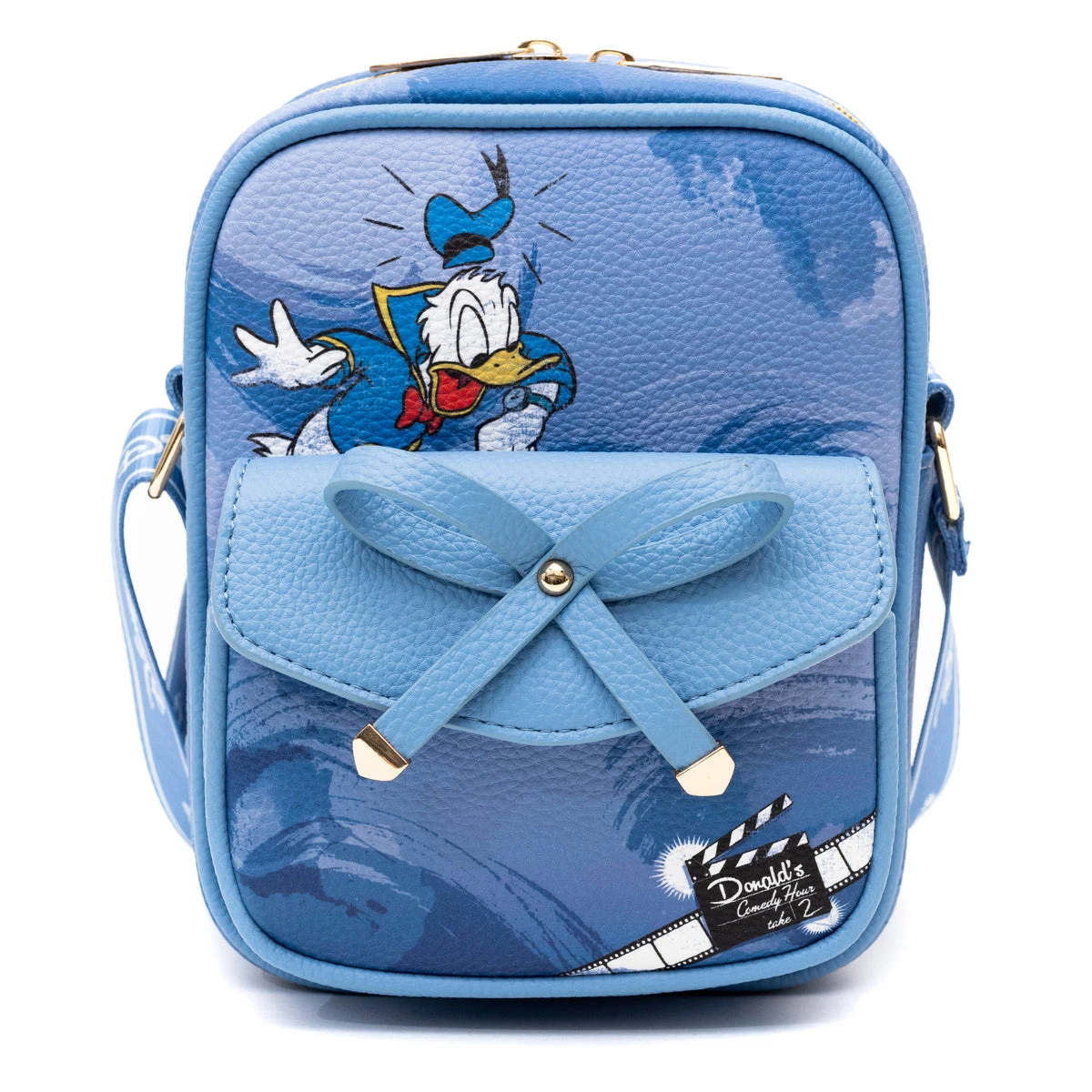 Brand new โค๏ธ WondaPOP LUXE - Disney Crossbody Bag Classic Donald Duck And Huey, Dewey, And Louis ๐