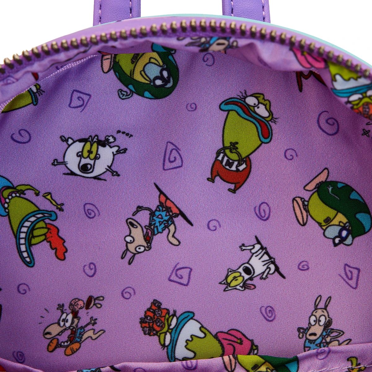 Top 10 ๐ Loungefly - Rocko's Modern Life Lenticular TV Mini ๐ Backpack *PREORDER* โจ - Image 7