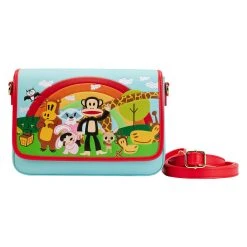 Flash Sale ⌛ Loungefly - Paul Frank Rainbow Group Crossbody Bag *PREORDER* 🧨