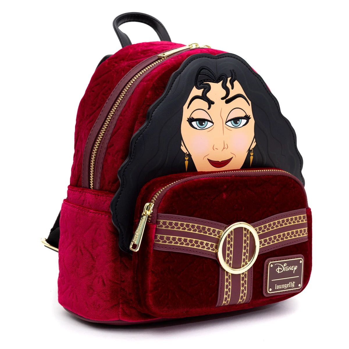Wholesale ๐ Loungefly - Disney Villains Tangled ๐ฉ Mother Gothel Cosplay Mini ๐ Backpack ๐ - Image 2