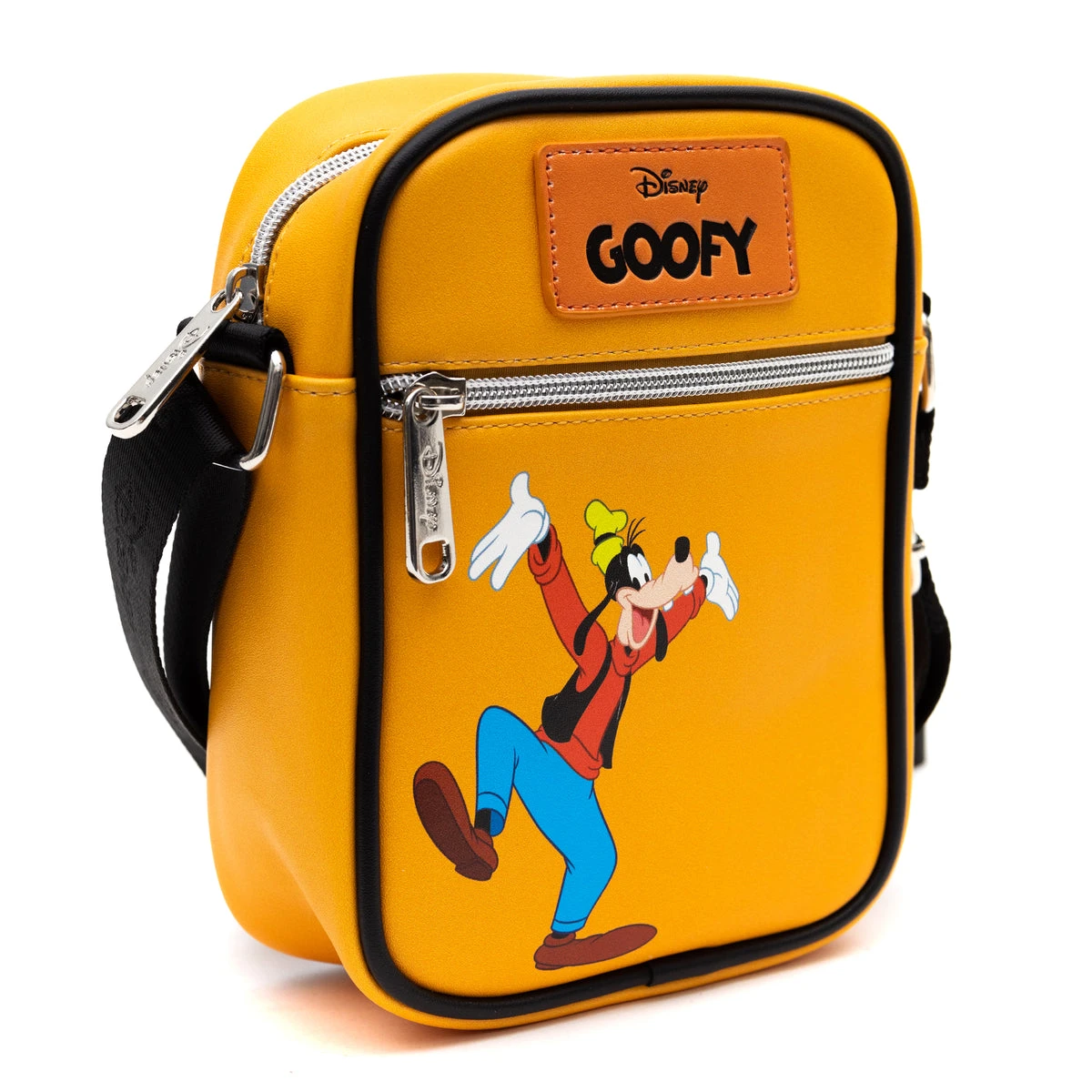 Best Pirce ⌛ Buckle Down Disney Classic Goofy Deluxe Crossbody Bag & ID/Coin Keychain 😍 - Image 8