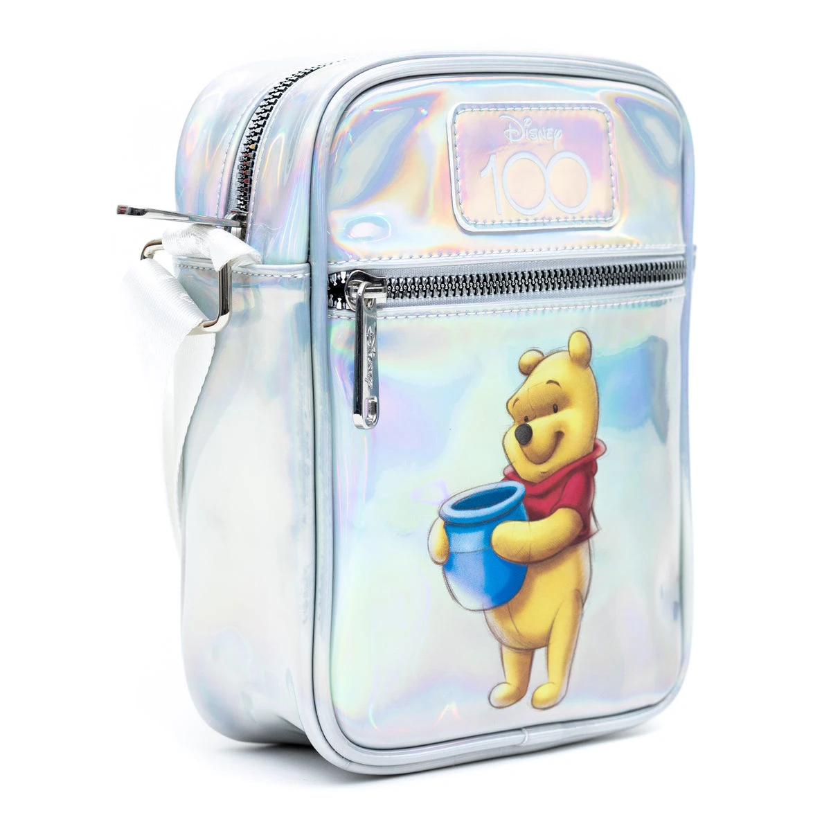 Deals ✨ Buckle Down Disney 100 - Winnie The Pooh Holographic Crossbody Bag And ID/Coin Bag - PRESALE 🔥 - Image 3