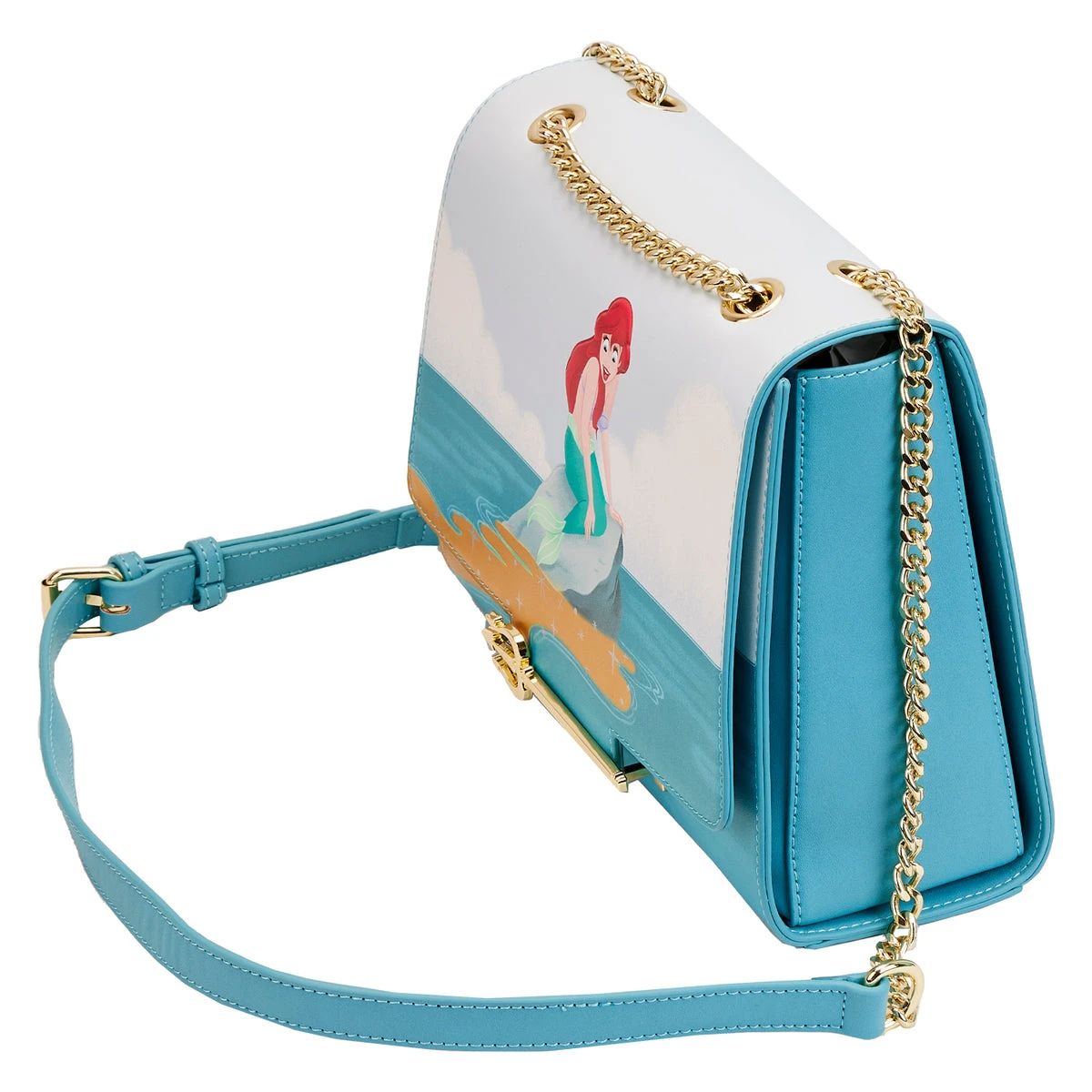 Top 10 โค๏ธ Loungefly - Disney The Little Mermaid Tritons Gift Crossbody Bag *PREORDER* ๐ - Image 3