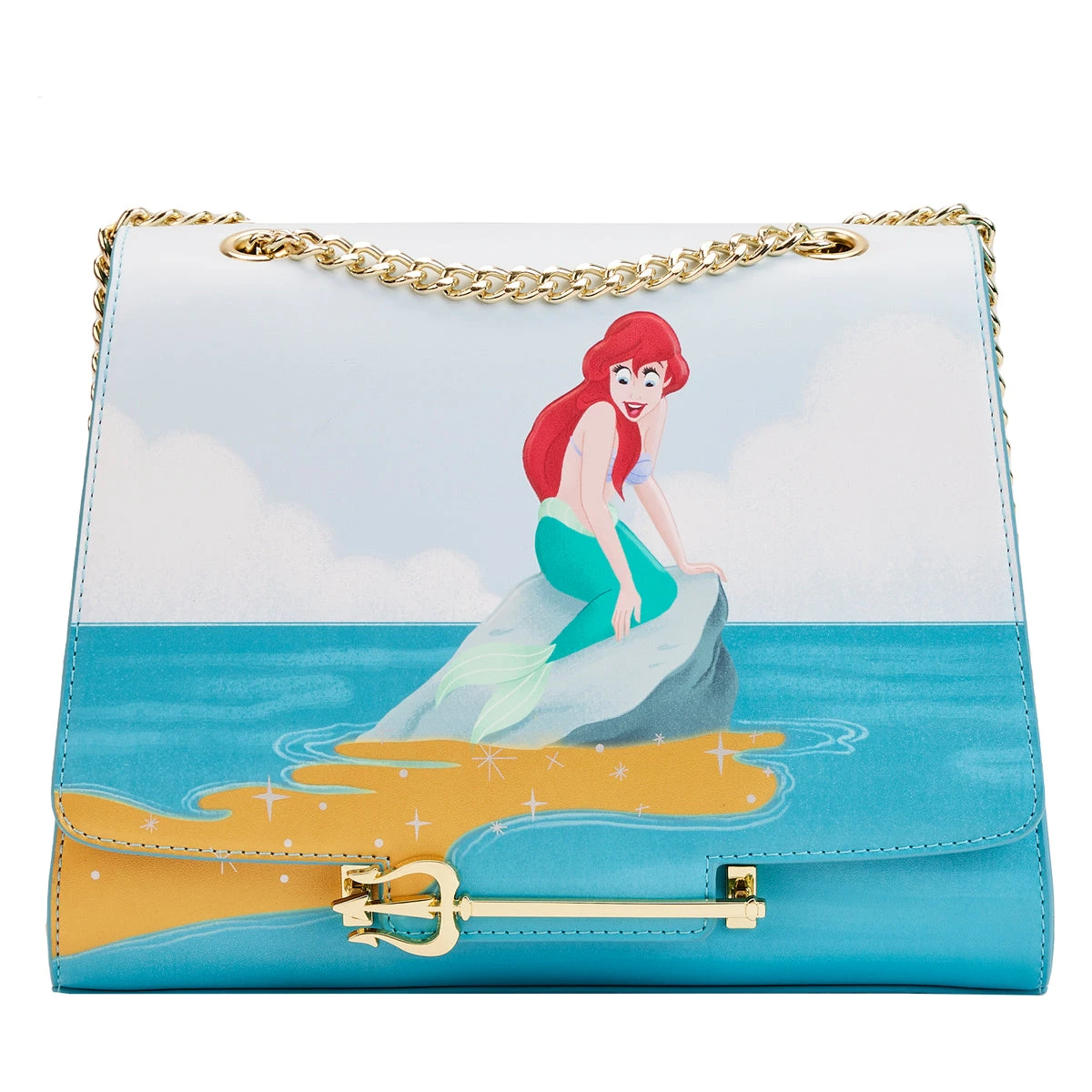 Top 10 โค๏ธ Loungefly - Disney The Little Mermaid Tritons Gift Crossbody Bag *PREORDER* ๐