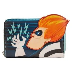 Hot Sale β Loungefly - Disney Pixar Moments Incredibles Syndrome Zip Around Wallet *PREORDER* βοΈ