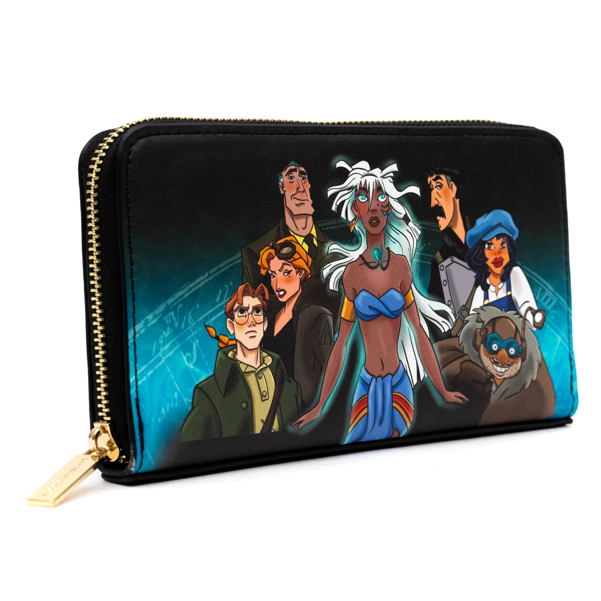 Flash Sale βοΈ Danielle Nicole - Disney Atlantis Zip Around Wallet π - Image 3